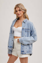 Load image into Gallery viewer, Julie Oversized Denim Jacket