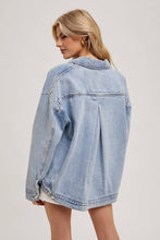 Load image into Gallery viewer, Julie Oversized Denim Jacket