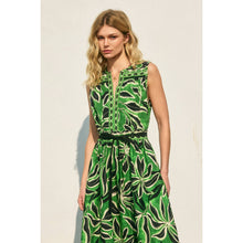 Load image into Gallery viewer, Green Banana Palm Dress