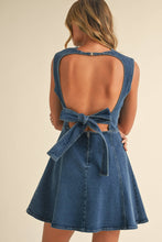 Load image into Gallery viewer, Delia Mini Denim Dress