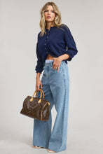 Load image into Gallery viewer, Essential Button Down Cardigan Top: Butter / S