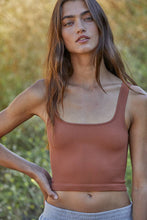 Load image into Gallery viewer, S1052N | RUN UP SQUARE TANK: SM / Asphalt Gray