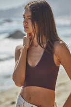 Load image into Gallery viewer, S1047 | TAKE THE PLUNGE TANK: ML / Washed Denim