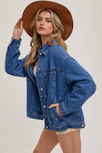 Load image into Gallery viewer, Julie Oversized Denim Jacket
