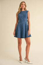 Load image into Gallery viewer, Delia Mini Denim Dress