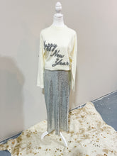 Load image into Gallery viewer, Happy New Year Tinsel Sweater