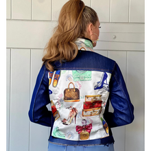 Load image into Gallery viewer, Electric Designer Denim Jacket