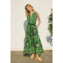 Load image into Gallery viewer, Green Banana Palm Dress