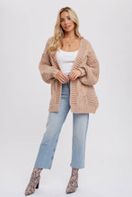 Load image into Gallery viewer, Olive You Cable Knit Cardigan