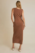 Load image into Gallery viewer, COWL NECK SLEEVELESS MAXI DRESS