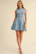 Load image into Gallery viewer, Delia Mini Denim Dress