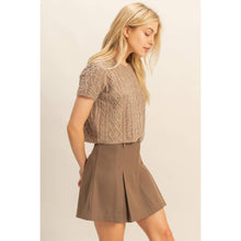 Load image into Gallery viewer, Rhinestone Studded Sweater Top