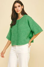 Load image into Gallery viewer, Kelly Green Half Sweater