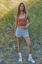 Load image into Gallery viewer, S1052N | RUN UP SQUARE TANK: ML / Asphalt Gray