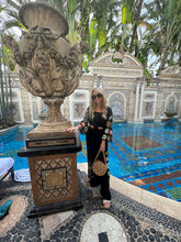 Load image into Gallery viewer, Rainbow Linen Crochet Tie Top Elan