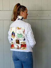 Load image into Gallery viewer, Electric Designer Denim Jacket