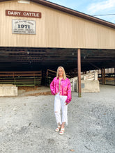 Load image into Gallery viewer, White Blue Revival 90's Rhinestone Denim Jeans