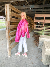 Load image into Gallery viewer, White Blue Revival 90's Rhinestone Denim Jeans