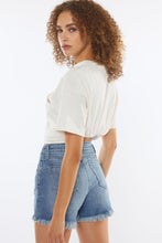 Load image into Gallery viewer, Kancan High Rise Distressed Shorts