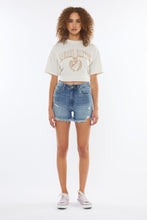Load image into Gallery viewer, Kancan High Rise Distressed Shorts