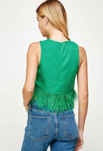 Load image into Gallery viewer, Flirty Feather Tank Top