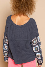 Load image into Gallery viewer, Anna Crochet Chenille Sweater
