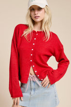 Load image into Gallery viewer, Essential Button Down Cardigan Top: Butter / S
