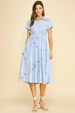 Load image into Gallery viewer, Coastal Embroidered Dress
