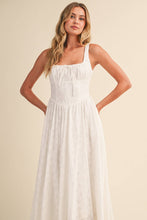 Load image into Gallery viewer, White Seersucker Coastal Dress
