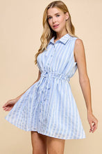 Load image into Gallery viewer, Striped Sleeveless Dress
