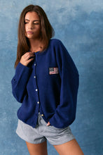 Load image into Gallery viewer, USA Navy Cardigan
