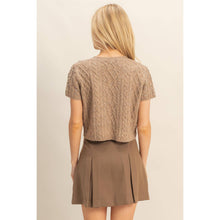 Load image into Gallery viewer, Rhinestone Studded Sweater Top
