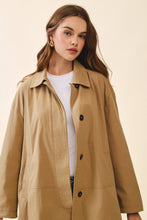 Load image into Gallery viewer, Relaxed Fit Classix Spread Collar Utility Jacket

