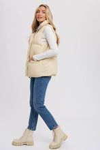 Load image into Gallery viewer, Denim Puffer Vest
