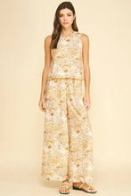 Load image into Gallery viewer, HIGH-WAISTED WIDE LEG SEASHELL PANTS - 4748BJ: Blue / S
