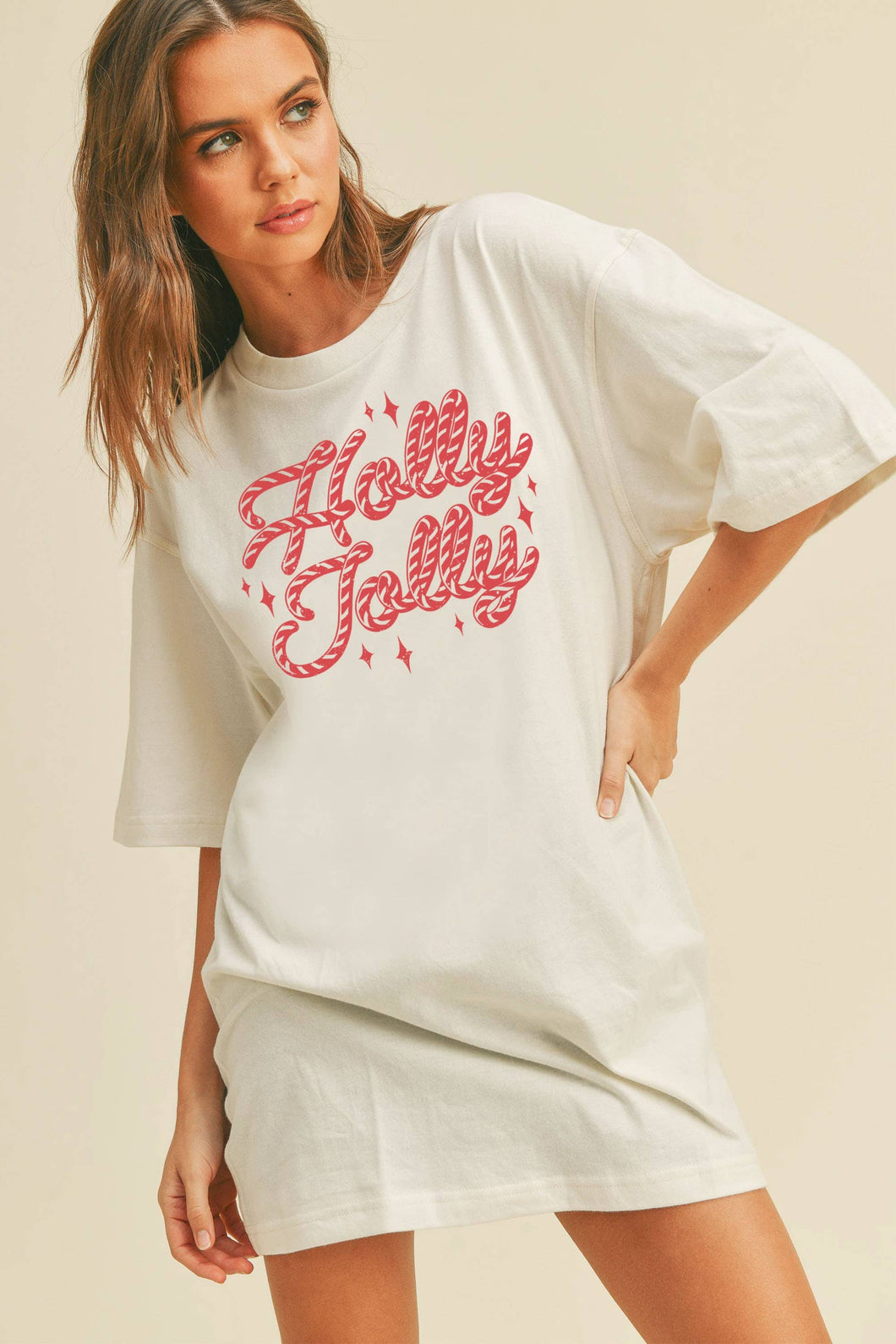 Holly Jolly Christmas Graphic Tee