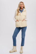 Load image into Gallery viewer, Denim Puffer Vest
