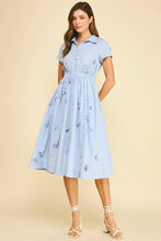 Load image into Gallery viewer, Coastal Embroidered Dress
