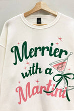 Load image into Gallery viewer, Merry Martini Christmas Sweatshirt
