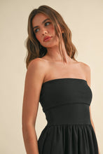 Load image into Gallery viewer, Black Linen Dress

