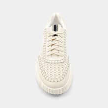 Load image into Gallery viewer, Cream Woven Sneakers
