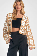 Load image into Gallery viewer, Elena Crochet Cardigan
