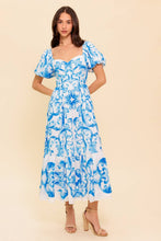 Load image into Gallery viewer, Valencia blue dress
