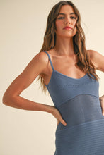 Load image into Gallery viewer, Blue Crochet Dress
