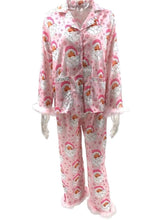 Load image into Gallery viewer, Christmas Print Satin Loungewear Set
