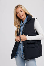 Load image into Gallery viewer, Denim Puffer Vest
