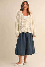 Load image into Gallery viewer, Caroline Chunky Knit Oversized Cardigan
