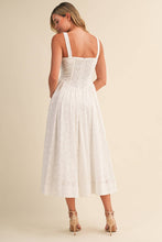Load image into Gallery viewer, White Seersucker Coastal Dress
