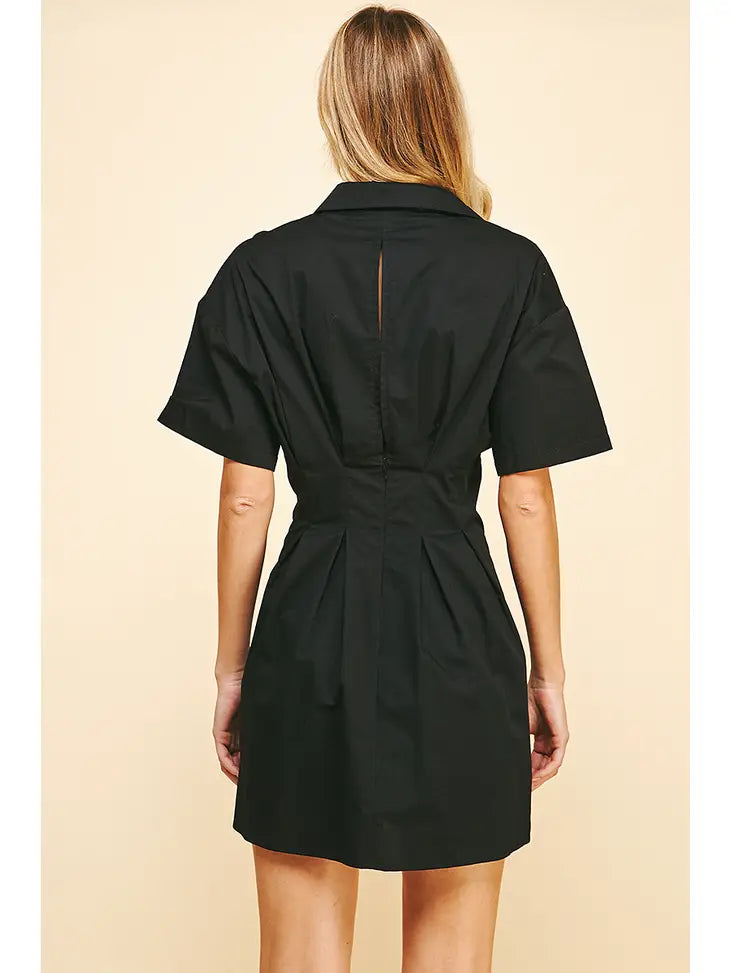 charlotte corset mini dress Charlotte Corset Collar Mini Dress