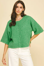 Load image into Gallery viewer, Kelly Green Half Sweater
